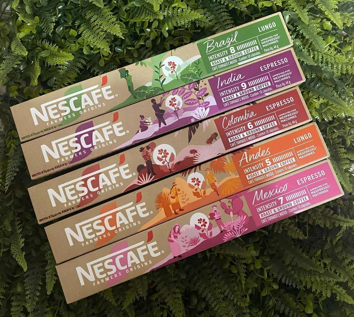 Café em Cápsula Compatível com Nespresso Nescafé Farmers Origins México 10 Cápsulas