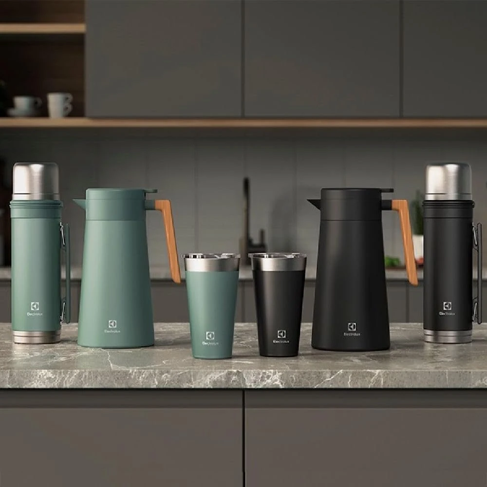 Electrolux Garrafa Térmica Verde Sense to Go 1L