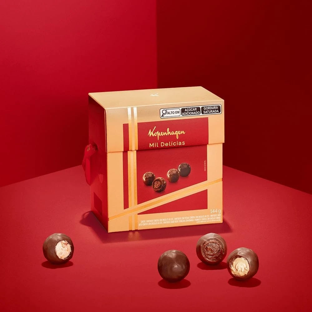 Chocolate Kopenhagen Coleção Mil Delícias 144g