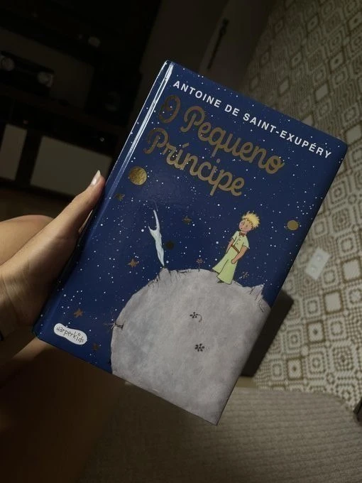 O Pequeno Príncipe – Edição de luxo com capa dura almofadada e aquarelas originais do autor