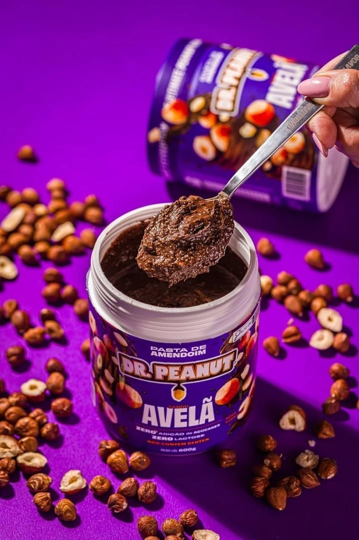 Dr. Peanut Pasta De Amendoim Avelã 250g - Com Whey Protein