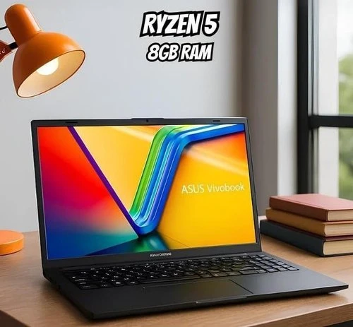 Notebook ASUS VivoBook Go 15, AMD RYZEN 5 7520U, 8GB, 512GB SSD, KeepOS, Tela 15,6" FHD, Mixed Black - E1504FA-NJ732