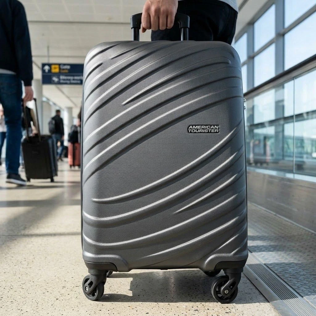 American Tourister Mala de Viagem Tesa 4.0 Preta Pequena
