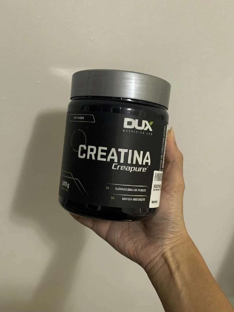 Creatina Monohidratada 100% Creapure Sem Sabor Pote 300g – Dux Human Health
