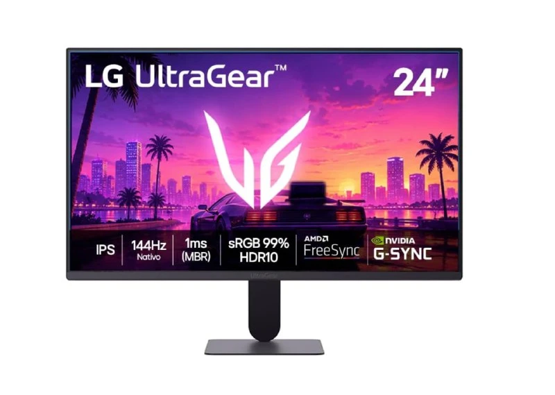 MONITOR LG ULTRAGEAR 24" (IPS) (144 Hz) (99% sRGB)